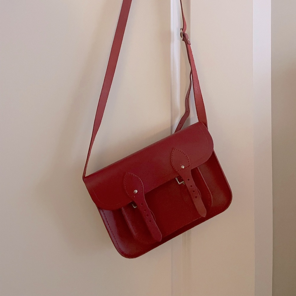 Cambridge Red Satchel